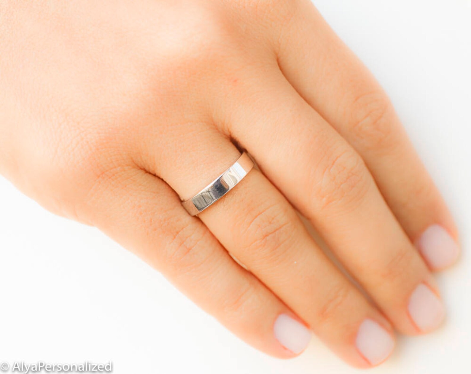 Wedding Band Set His and Hers His and Her Promise Rings for Etsy