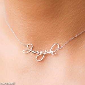 Custom Name Necklace Silver Chokers for Women Dainty Silver Choker Choker Name Necklace Layered Choker Necklace Bridesmaid Gift image 5