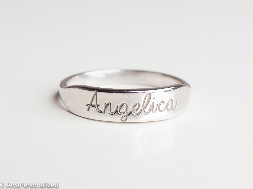 Silver Fingerprint Rings | Product tags |