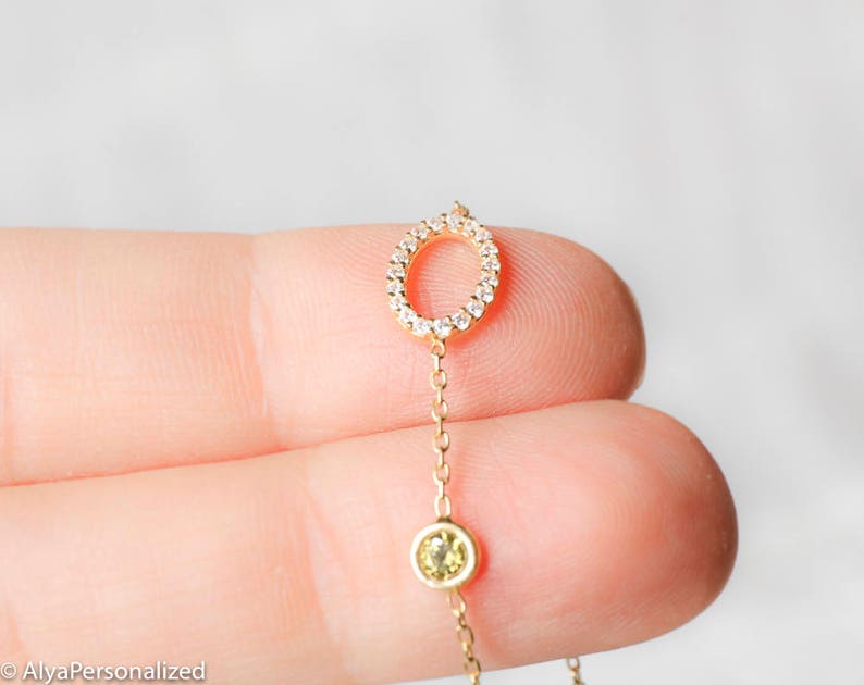 Personalized Initial Necklace, Dainty Necklace Initial, Necklaces For Women, Letter Necklace, Gold Necklace, Personalized Bridesmaid Gift image 5