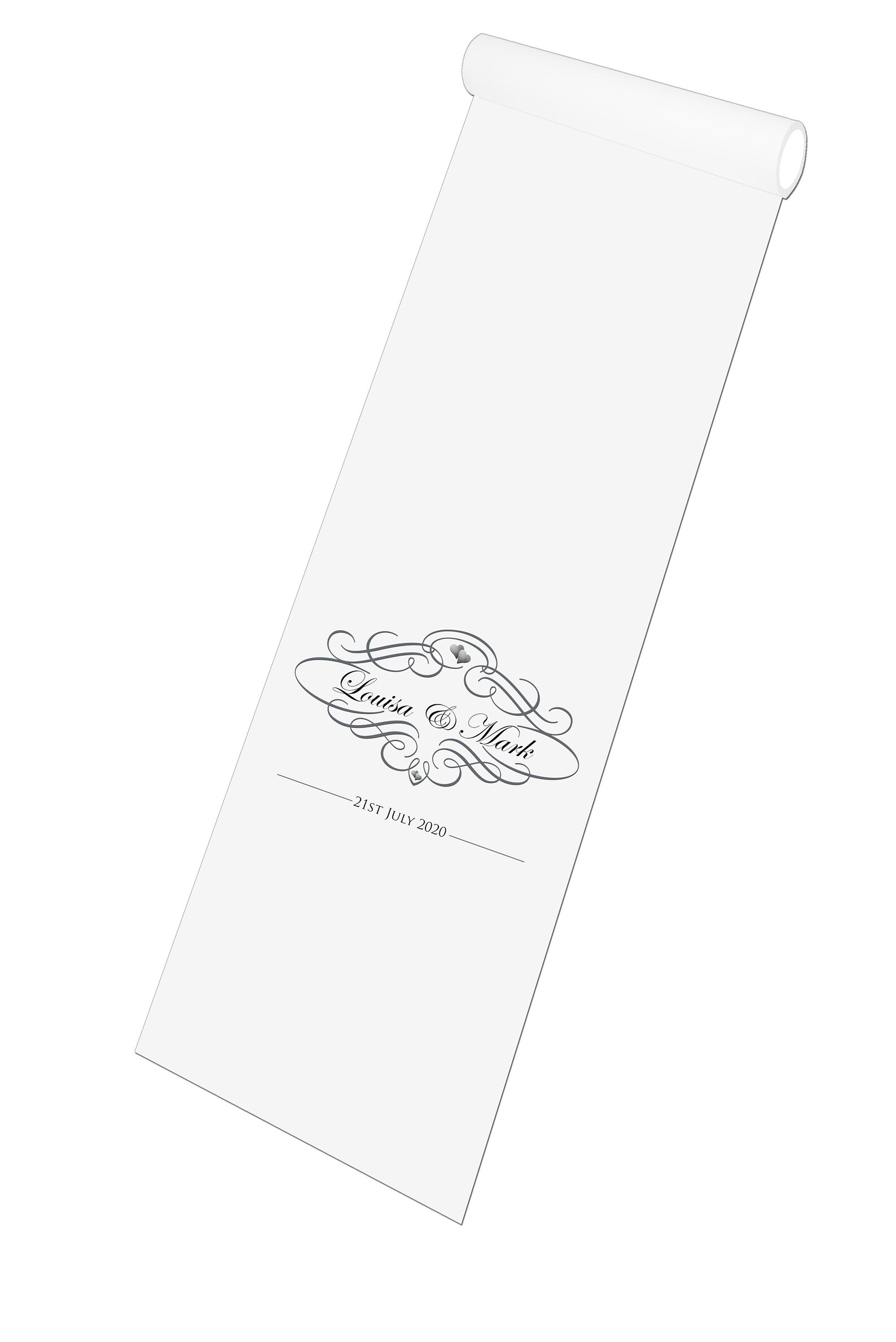 Personalised Wedding Aisle Runner for Ceremony and Wedding Etsy UK