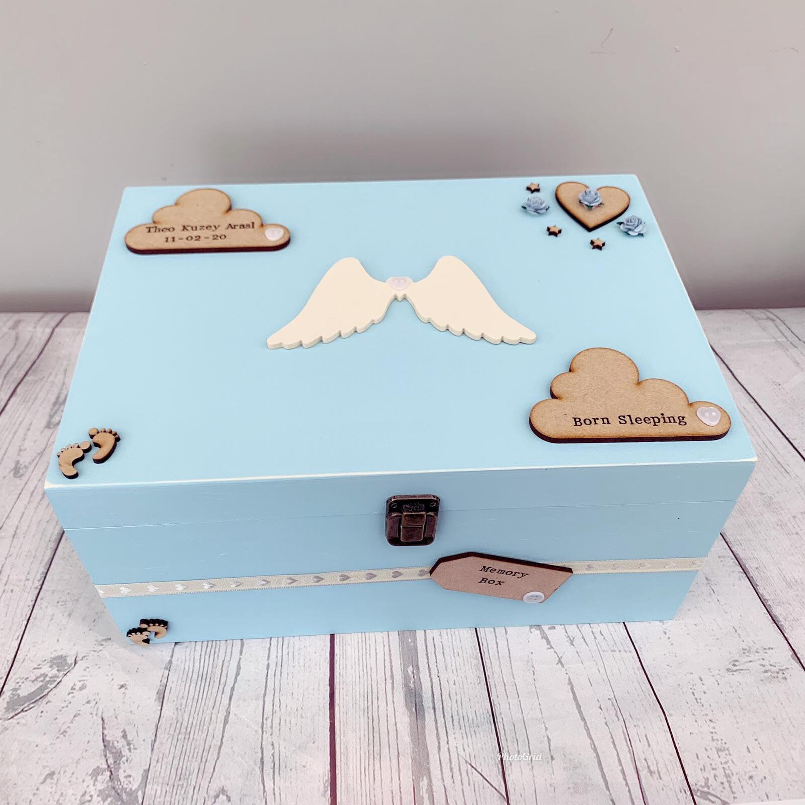 Baby Loss Bereavement Wooden Memory/keepsake Box Etsy UK