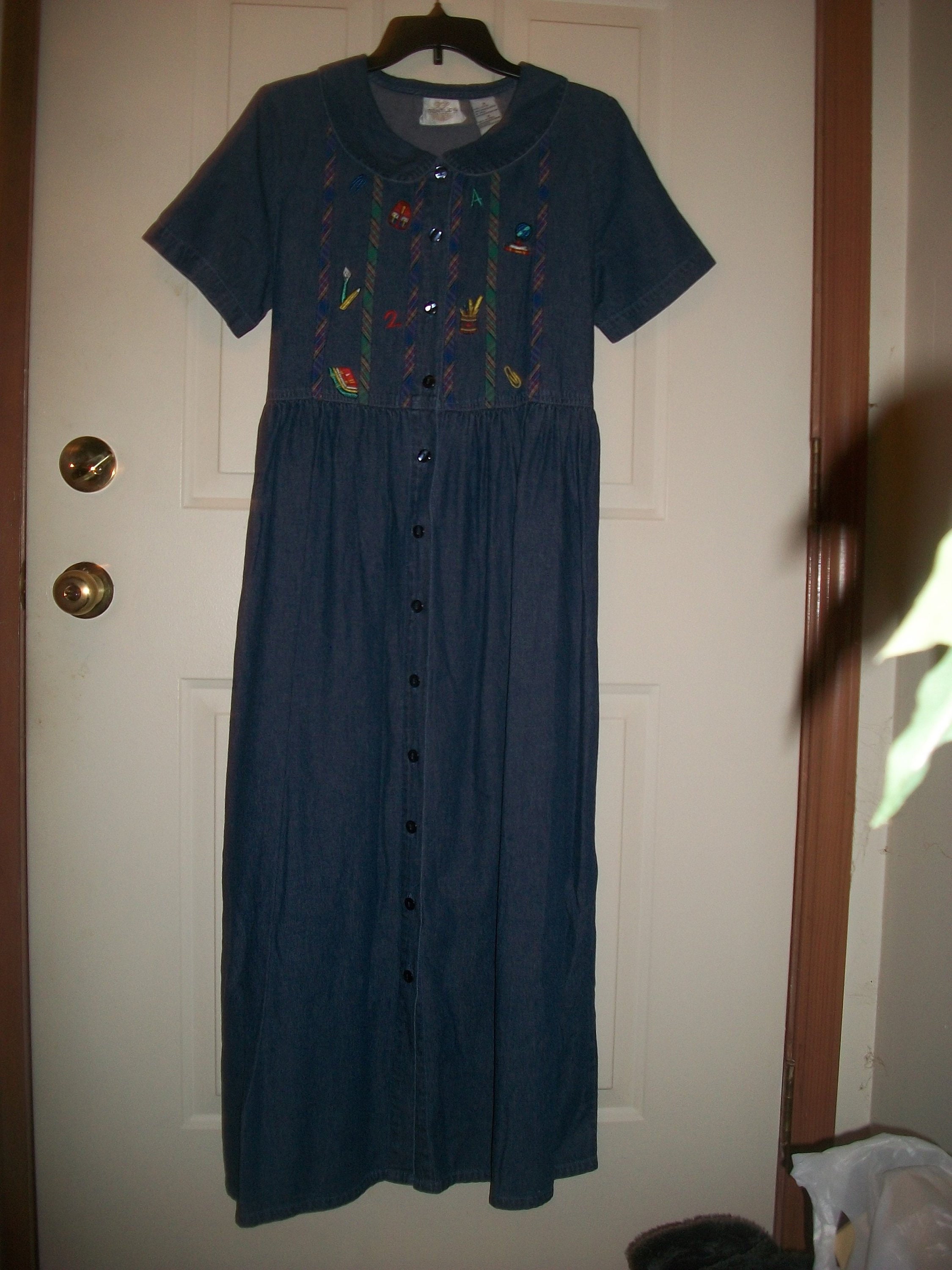 teacher maxi dress