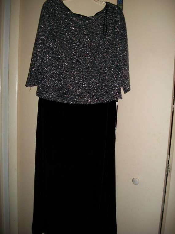silver dress size 14