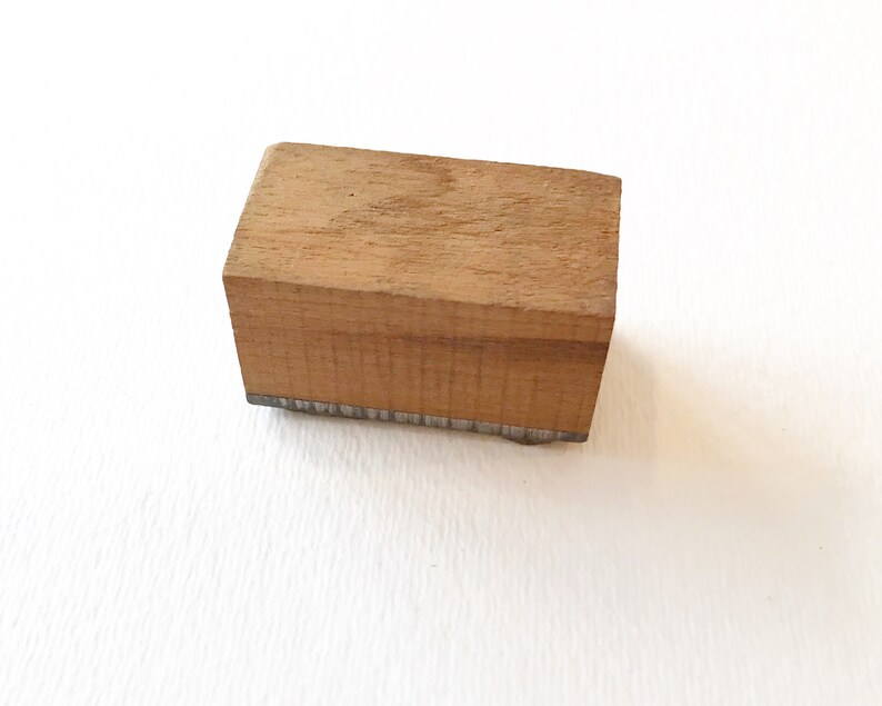Supervised Shares Inc. Vintage Letterpress Advertising Block Free Shipping Metal On Wood 1x0.75inch