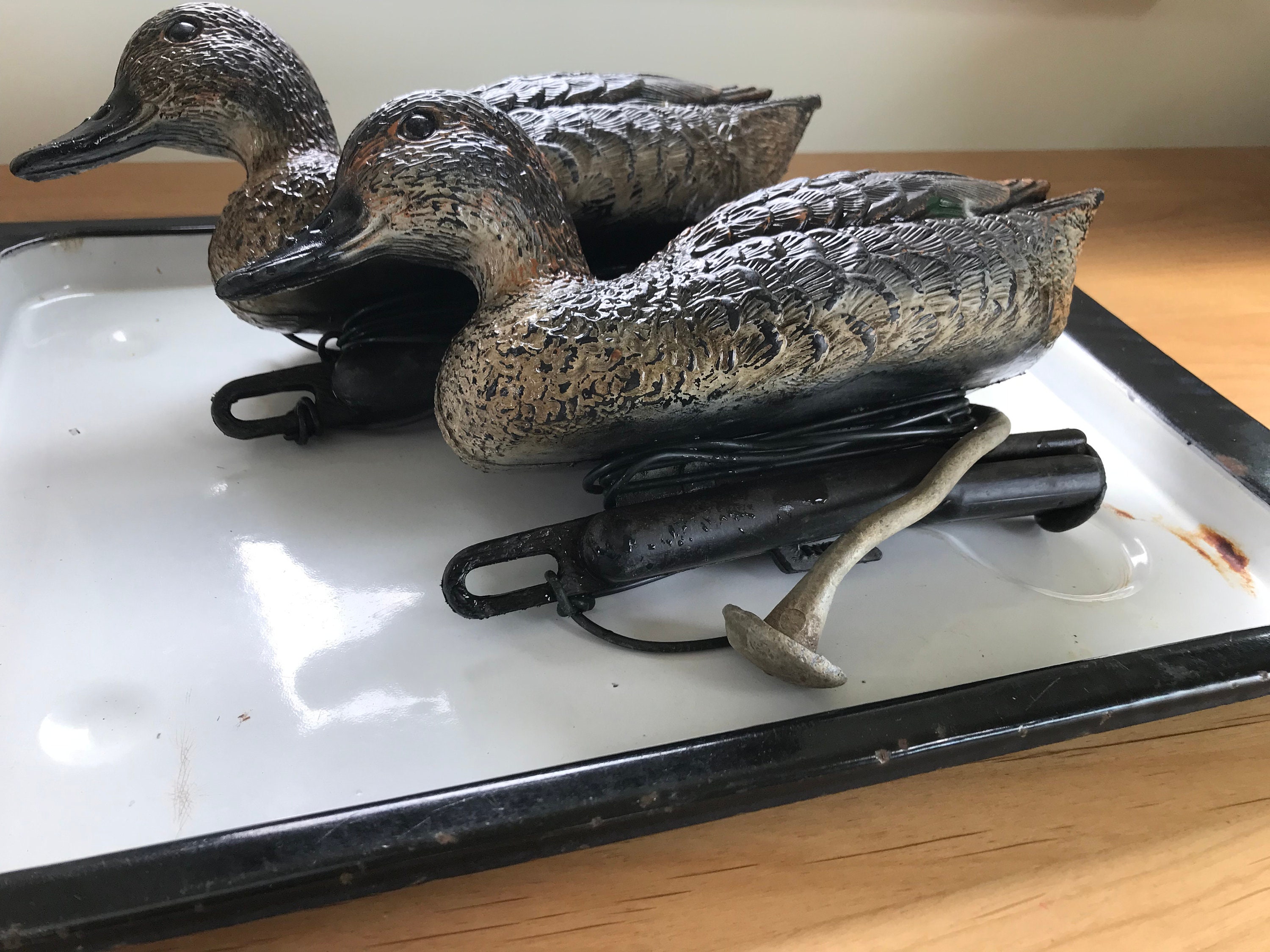 Vintage Duck Decoys Sport Plastic Made in Italy Free Etsy