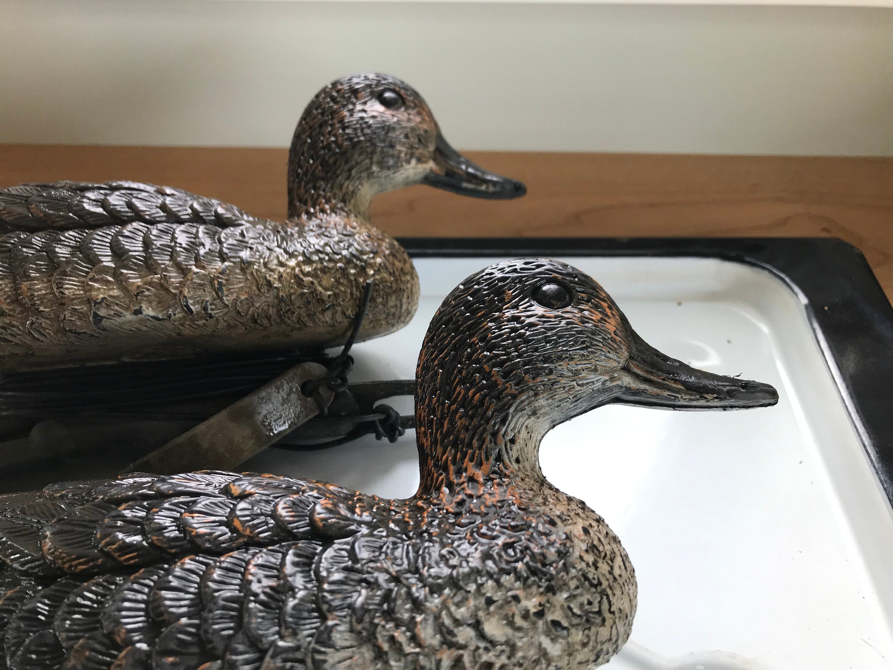 Vintage Duck Decoys Sport Plastic Made in Italy Free Etsy