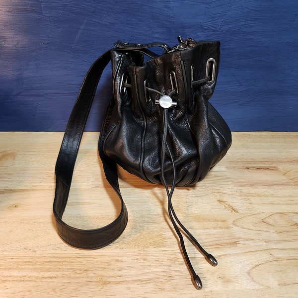 Leather Bucket Bag Etsy Australia