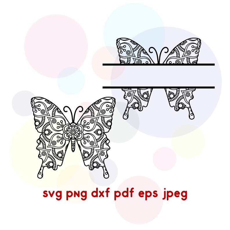 Free Free 80 Butterfly Zentangle Svg SVG PNG EPS DXF File