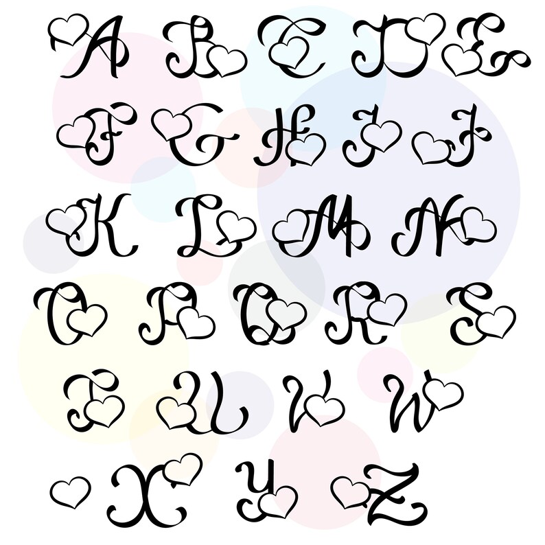 Vine Interlocking Monogram svg Personal Monogram Letters ...