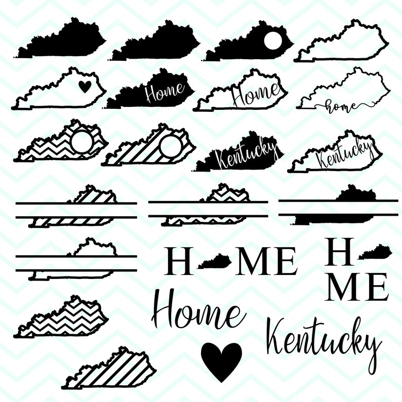 Free Free 341 Cricut Kentucky Home Svg SVG PNG EPS DXF File