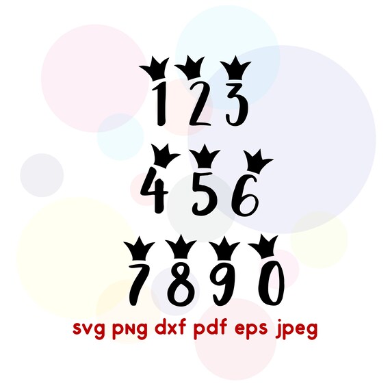 Download Free One Svg Numbers Svg Crown Svg Baby Birthday Anniversary Etsy SVG Cut Files
