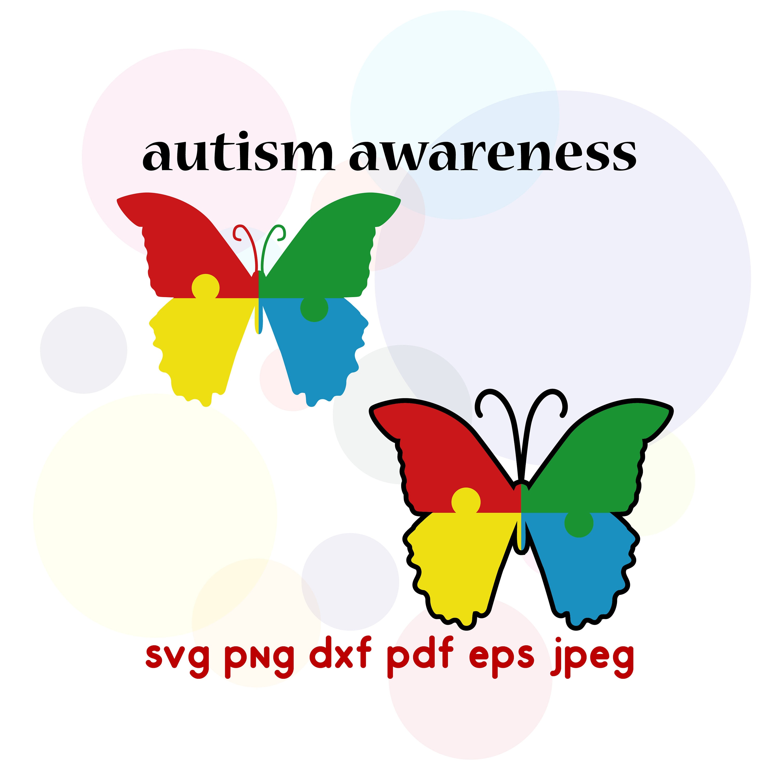 Free Free Autism Butterfly Svg 383 SVG PNG EPS DXF File