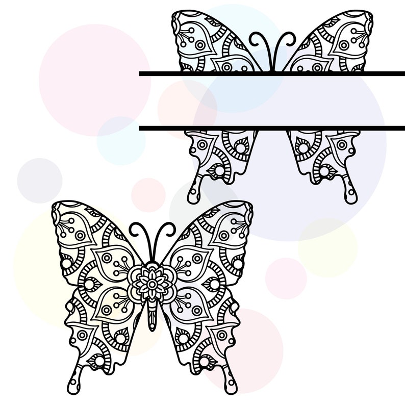 Free Free Free Split Butterfly Svg 807 SVG PNG EPS DXF File