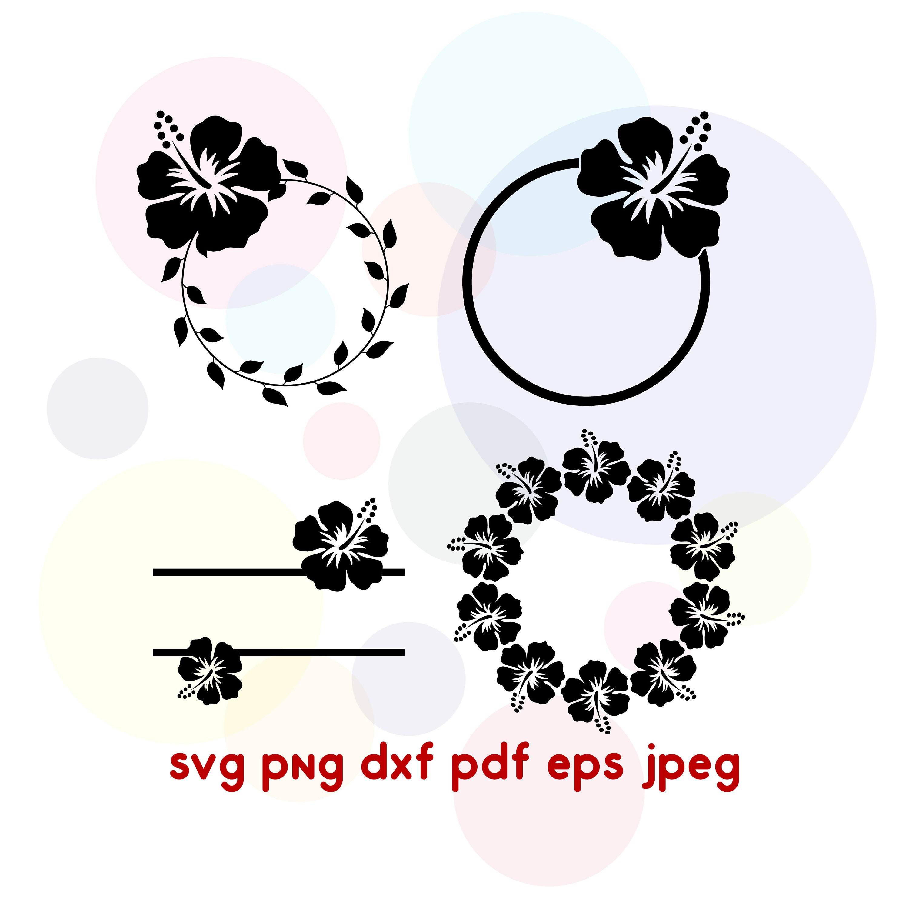 Free Free 55 Circle Flower Monogram Svg SVG PNG EPS DXF File
