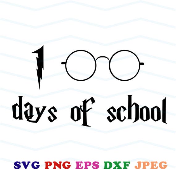 Download Items similar to 100 days of school Harry Potter svg, 100 ...