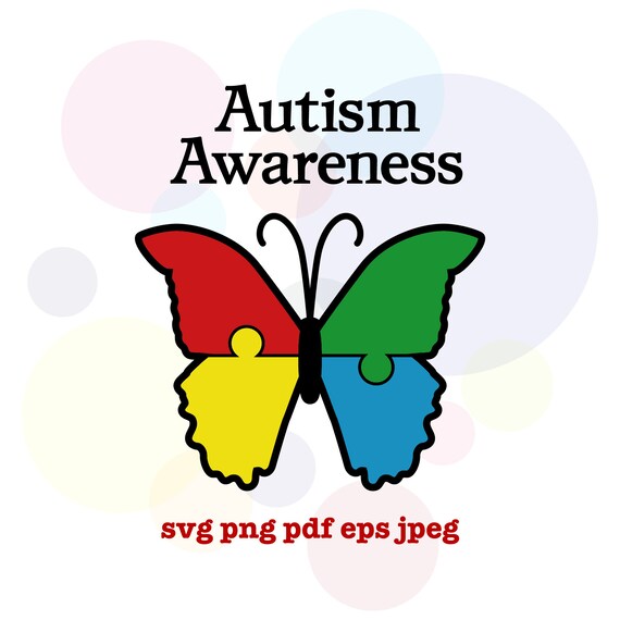 Free Free 151 Autism Butterfly Svg SVG PNG EPS DXF File