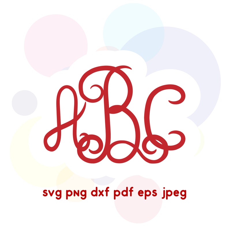 Download Vinyl Cut Personal Monogram Letters Iron On Decal Print Vine Interlocking Monogram Svg Curls Alphabet Files For Silhouette And Cricut Clip Art Art Collectibles