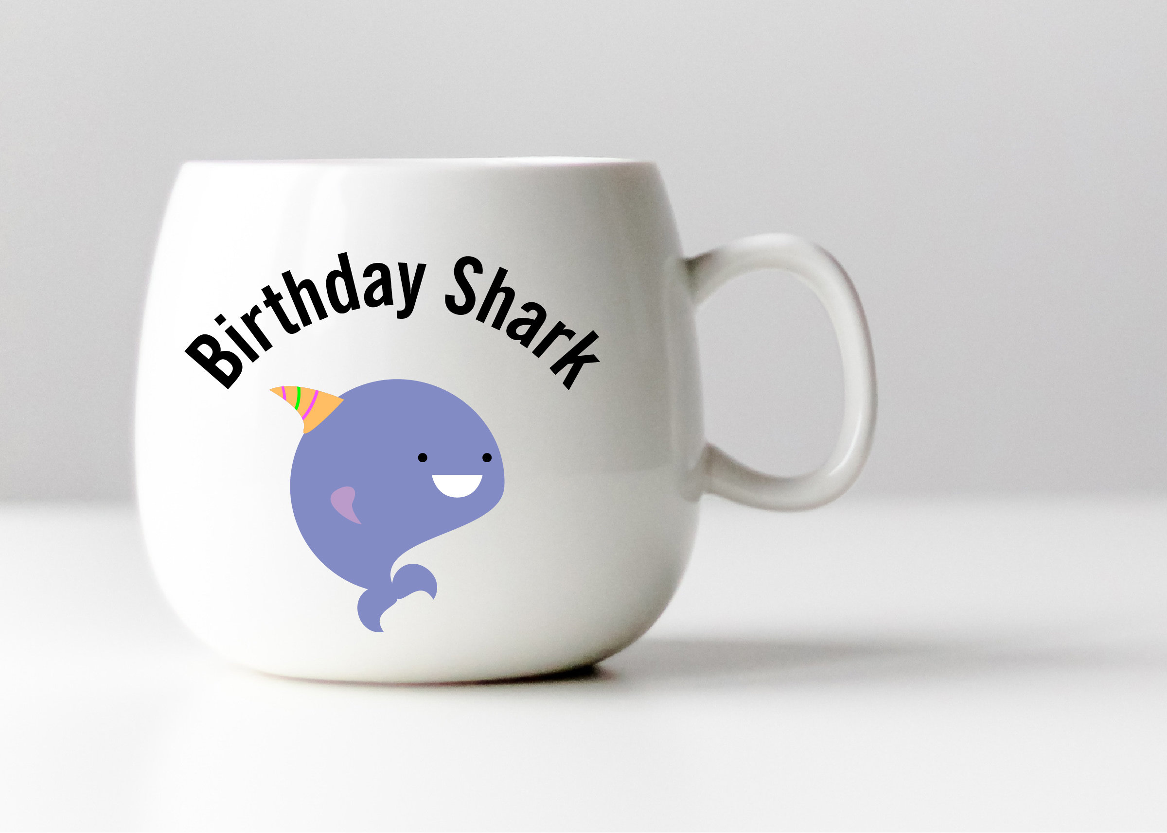 Birthday shark svg Baby's birthday print Cricut File | Etsy