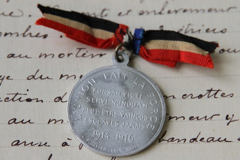 King Albert and Queen Elisabeth of Belgium medallion
