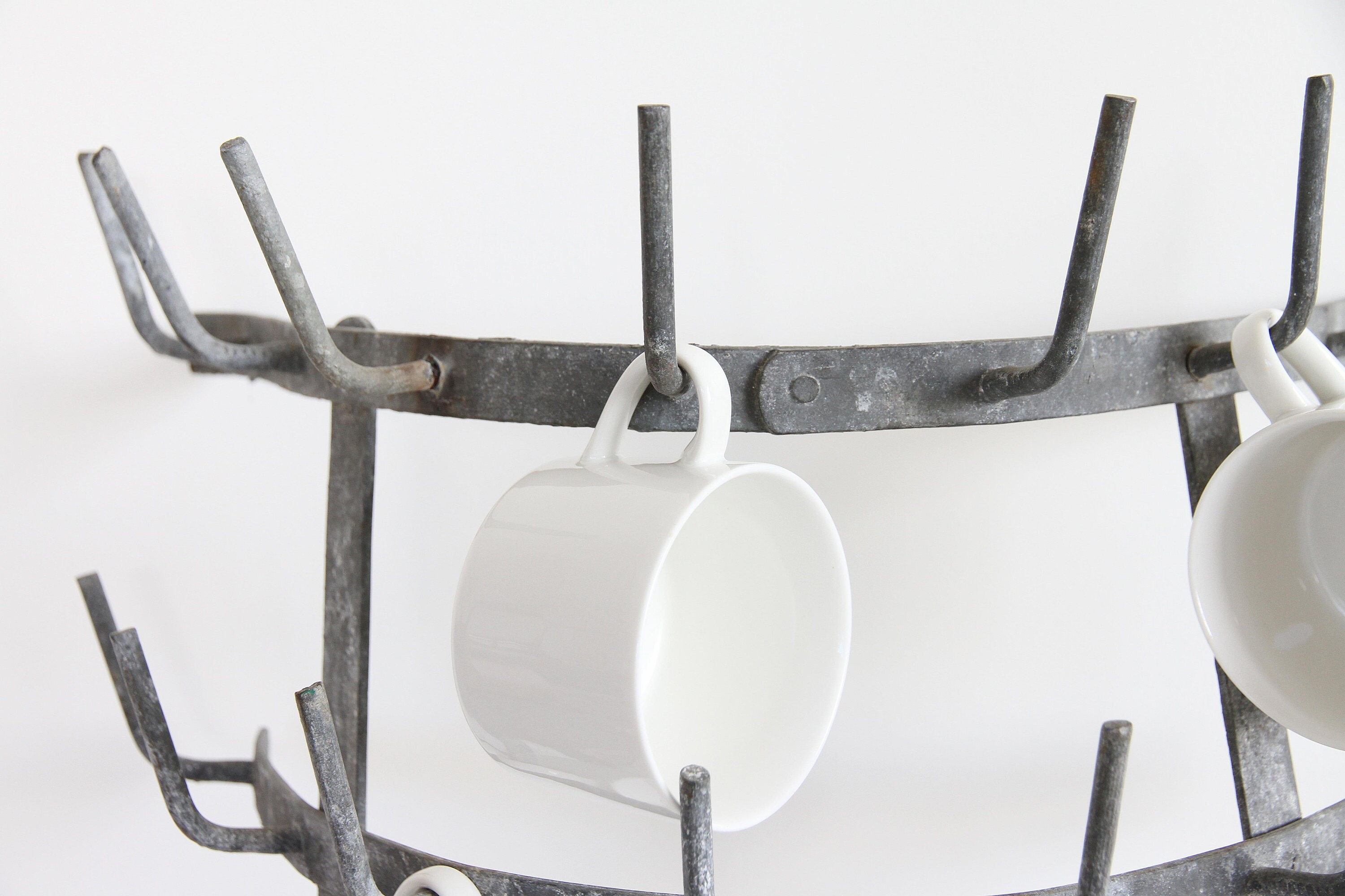 French vintage bottle drying rack wall mounted Etsy