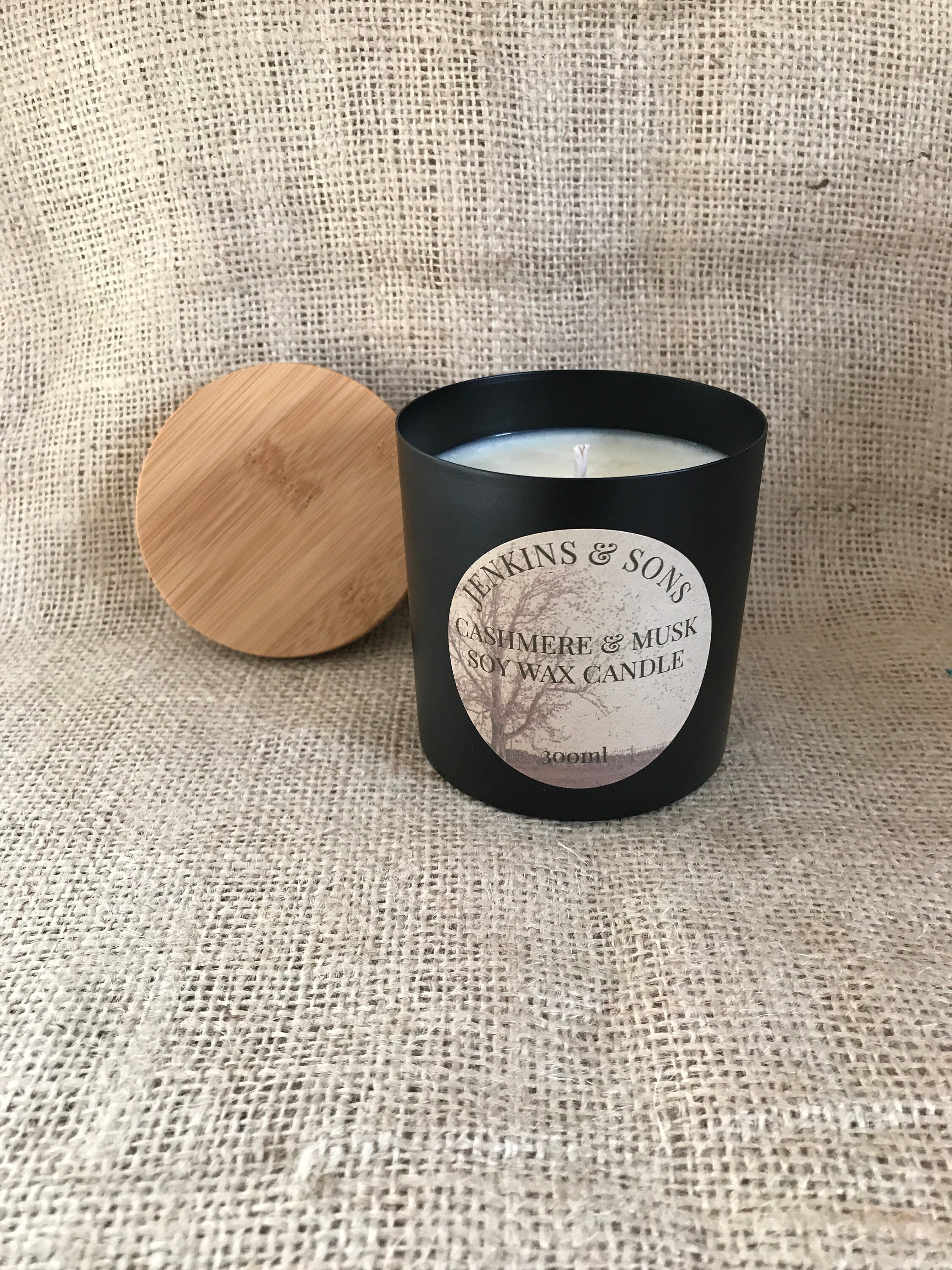 Cashmere & Musk candle 100 natural soy wax candle Best Etsy