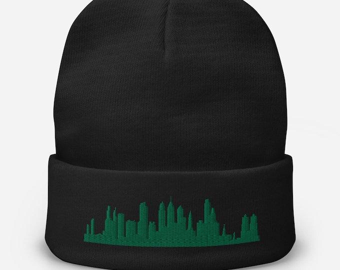 Philly Skyline Cuffed Beanie