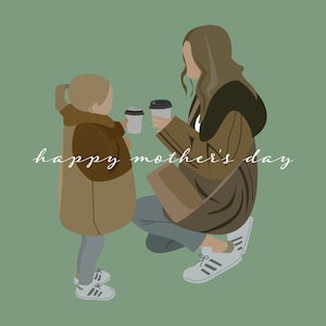 Regalo del Día de la Madre (Impresión de Arte Personalizada / Tarjeta)