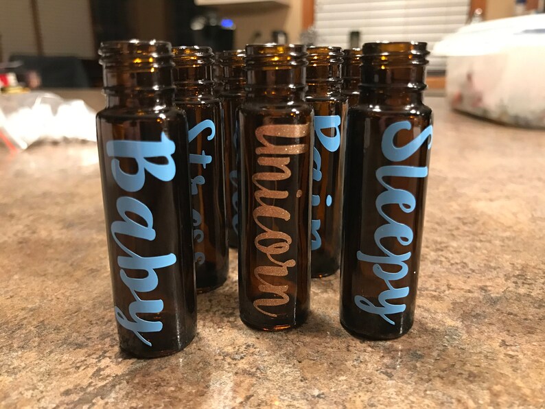 Essential Oil Rollerball Labels Labels Only Customize Etsy