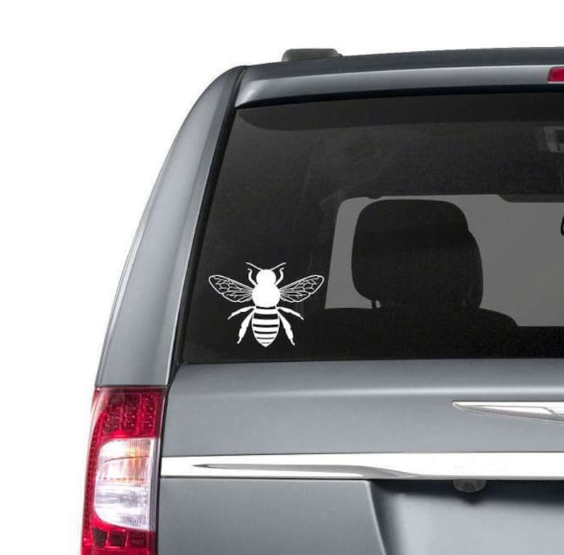 Bee Vinyl Decal, Honey Bee Vinyl Car, Laptop Sticker. - Etsy