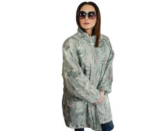 GRANDE chaqueta de esquí / festival de invierno de los años 90 Reino Unido 16