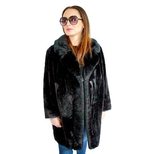 Zwart vintage jack uit de jaren 80 uit de jaren 80 uit de jaren 80