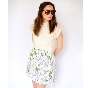 Vintage 90s mini skirt UK 8