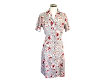 Vintage Floral Dress - Etsy