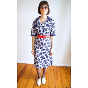Vintage floral dress UK 16 - 18