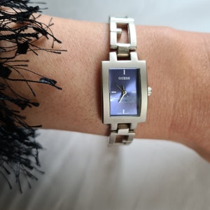 Vintage Guess silver watch / Silver watch by Guess / Vintage Guess watch / Y2K silver watch