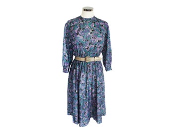 Vintage floral dress UK 14 / / 16