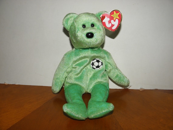 kicks beanie baby