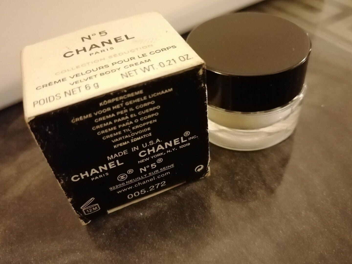 Vintage Chanel No.5 Velvet Body Cream 6g Mini Boxed. Etsy