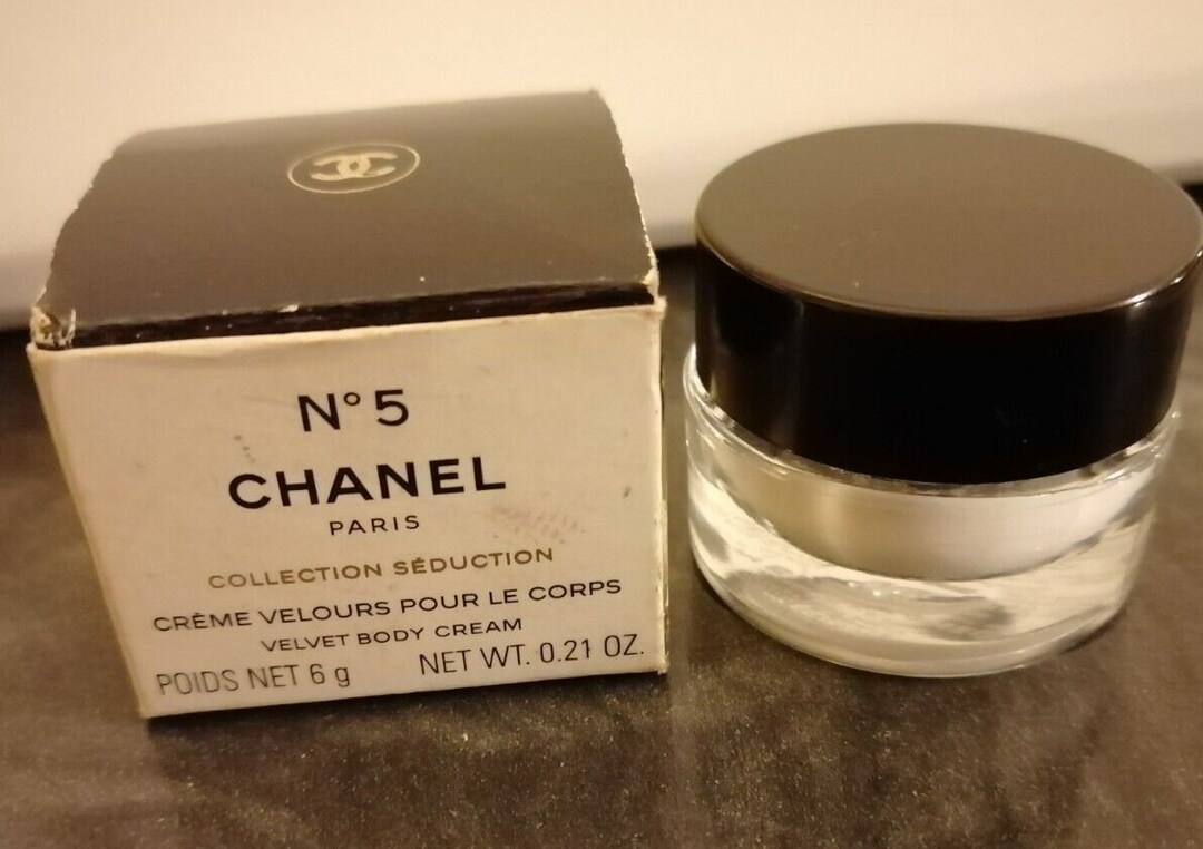 Vintage Chanel No.5 Velvet Body Cream 6g Mini Boxed. Etsy