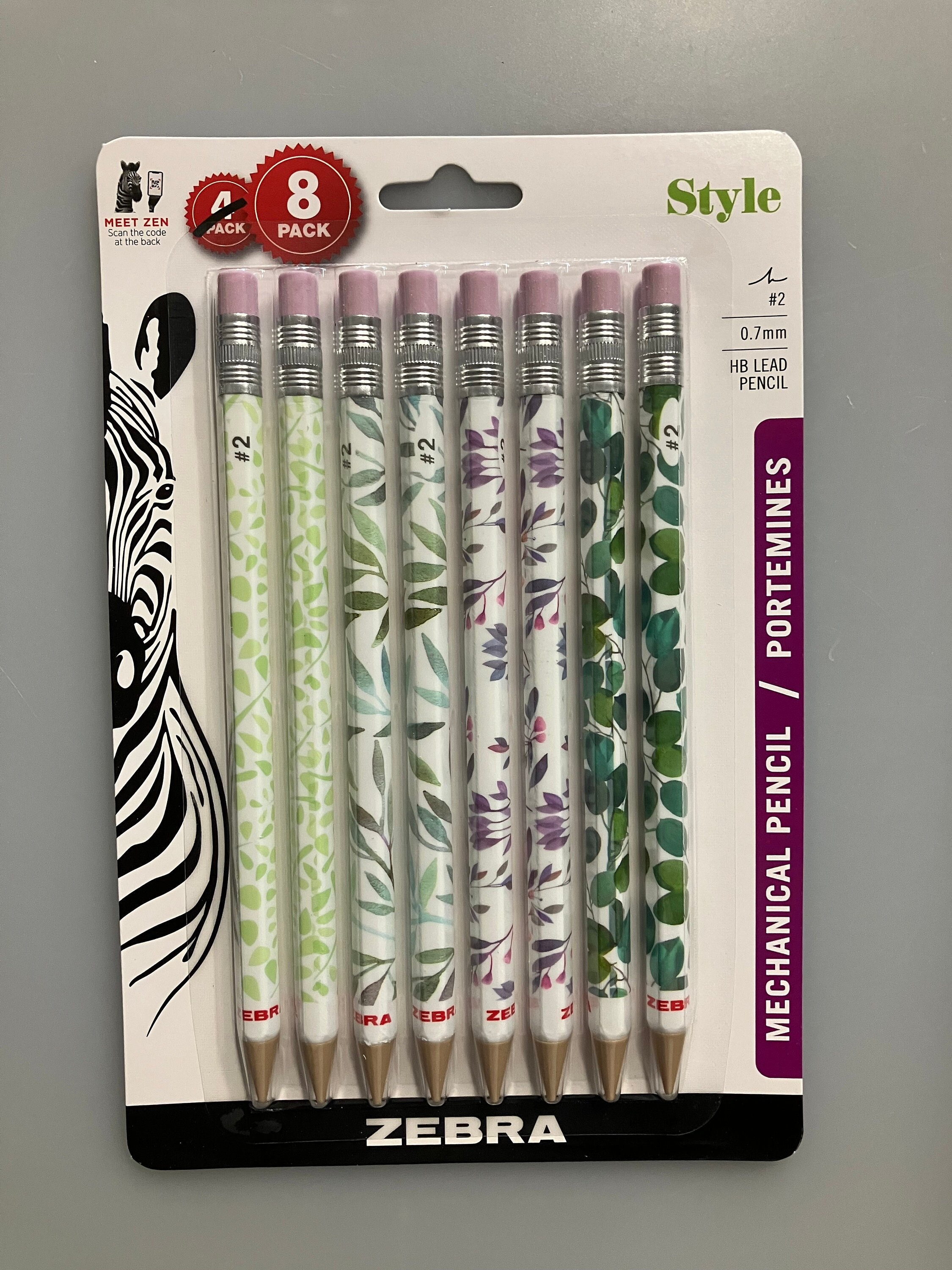 Half Pencils with Eraser - Golf, Classroom, Pew, Short, Mini - Hexagon, Sharpened, Non Toxic, Non-smudge, 2 Pencil, Wood Cased, Color -Assorted Mix