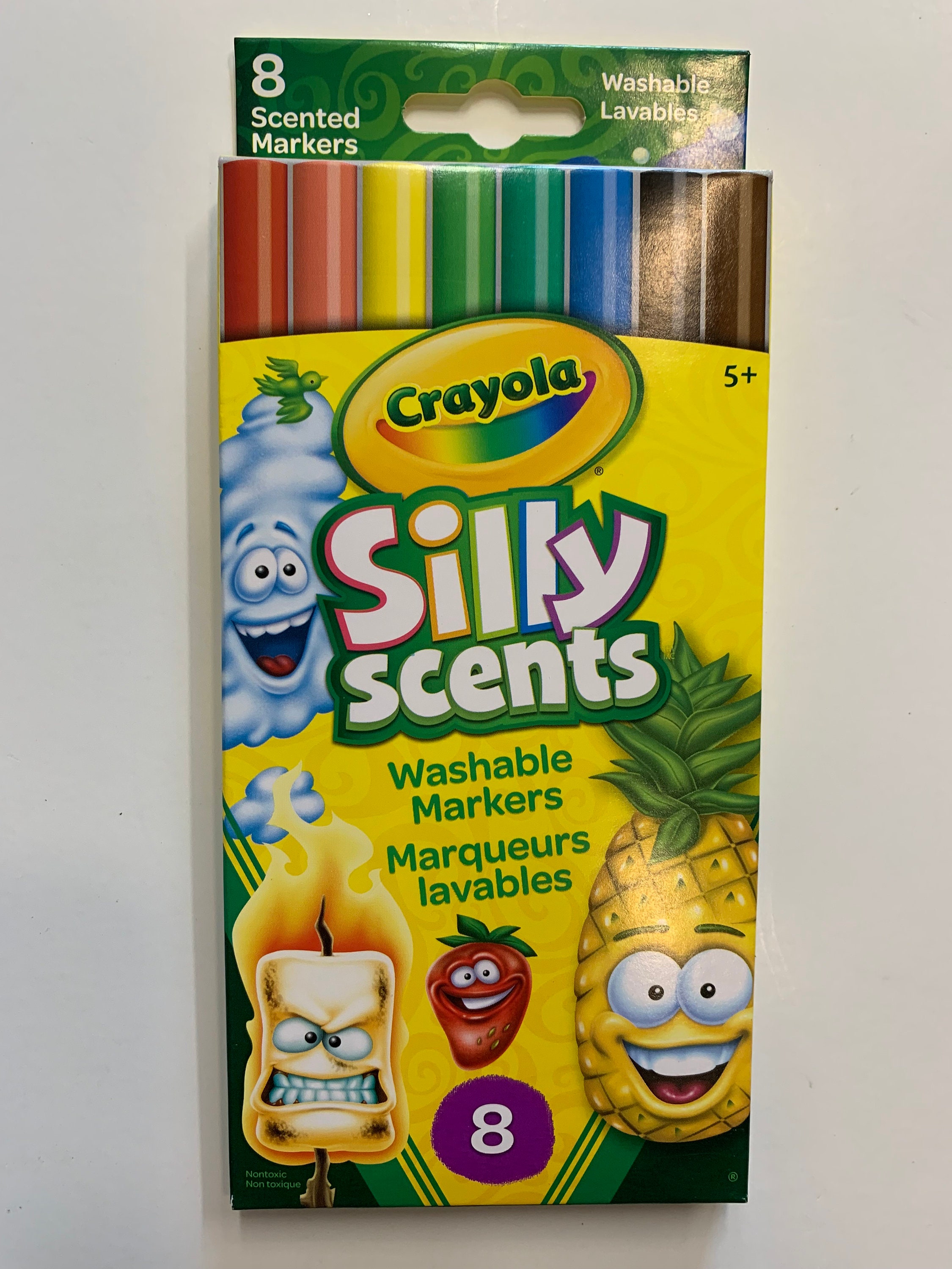 8-pack Crayola Scented Markers, Silly Scents, Sweet, Washable