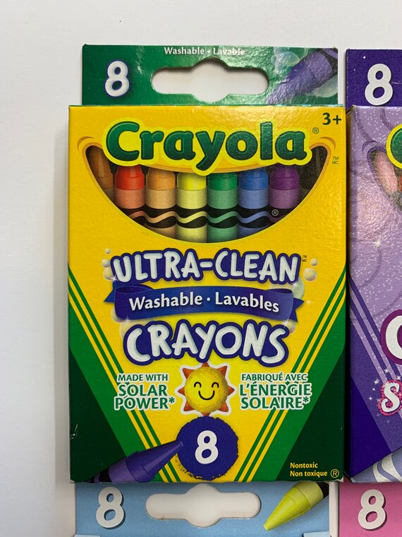 Choose 2x Crayola 8-pack Crayola Crayons, Crayons on the Go, Small Packages Crayola  Crayons, Birthday Party Supplies, Craft Supplies 