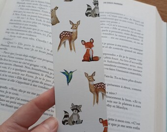 Child animal bookmarks