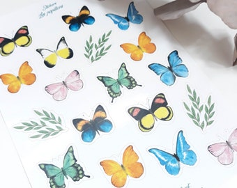 Butterfly sticker board