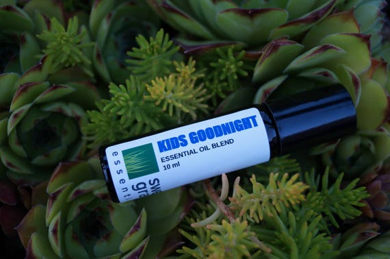 Kids Goodnight Essential Oil Roller Blend Kid Sleep Etsy