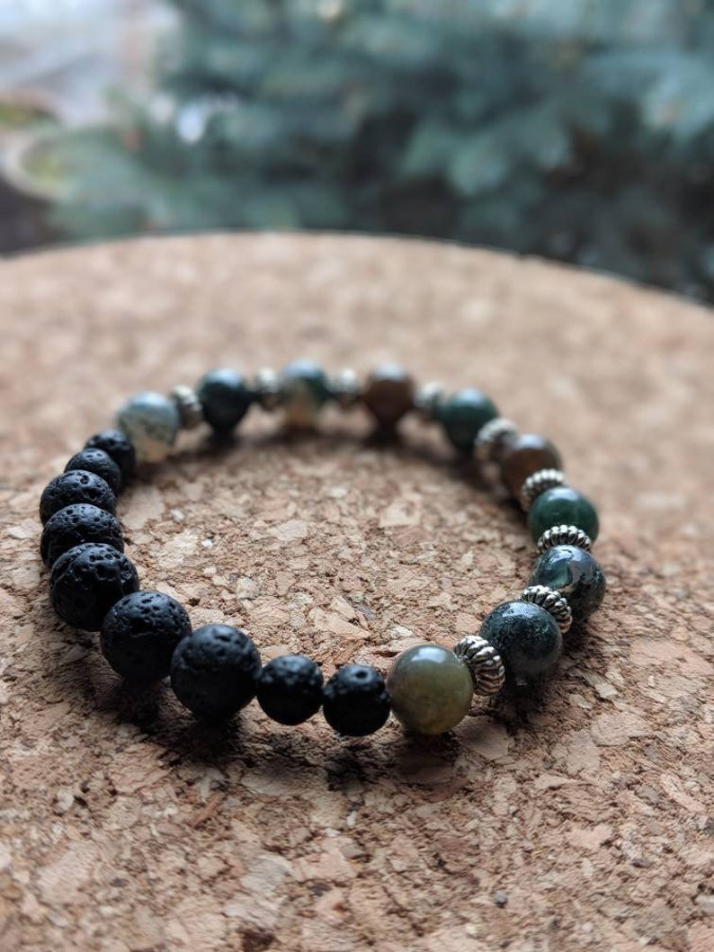 rock bands stone bracelet
