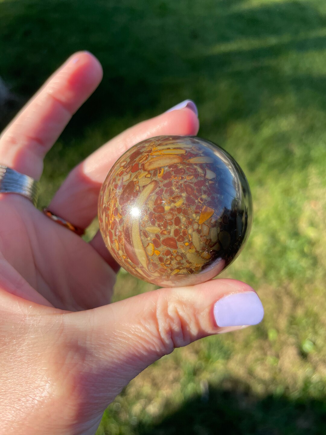 Bamboo Jasper Healing Crystals Grounding Stones Etsy