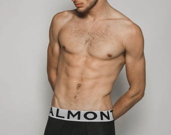 Boxershorts aus Bambusfaser schwarz | VALMONT: Atmungsaktive, umweltfreundliche Unterwäsche