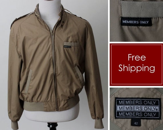 Jacket 80s Men's Cafe Racer 